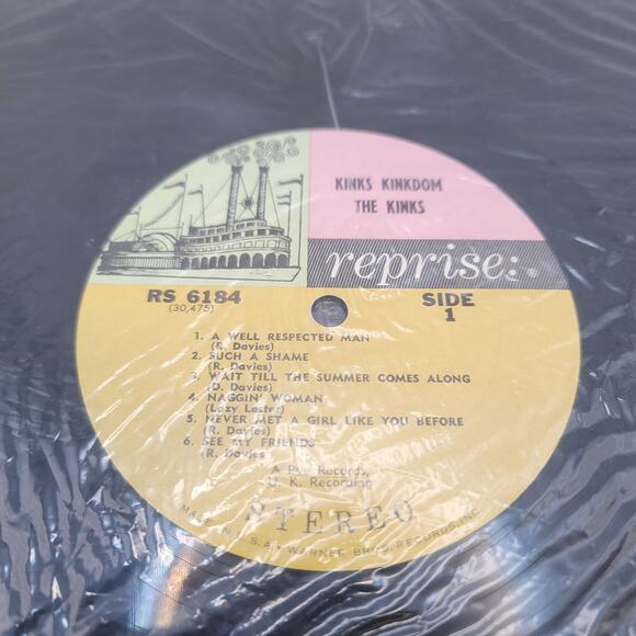 Kinks Kinkdom Vinyl Record 1965 - Picture 4 of 6